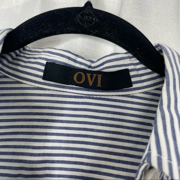 OVI Striped Button Down Top - Picture 3 of 5